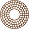 Ekena Millwork Fink Wood Fretwork Pierced Ceiling Medallion, Walnut, 26"OD x 9 1/2"ID x 3/8"T CMWP26X26X0375FFWA - alternate 3